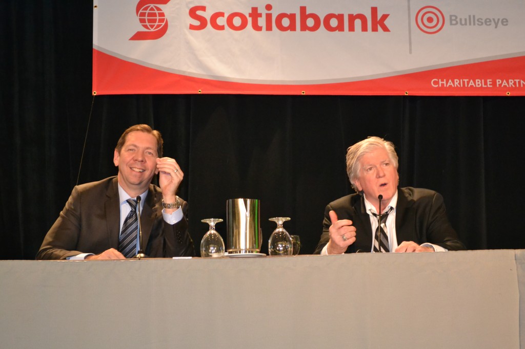 Gord Miller and Brian Burke
